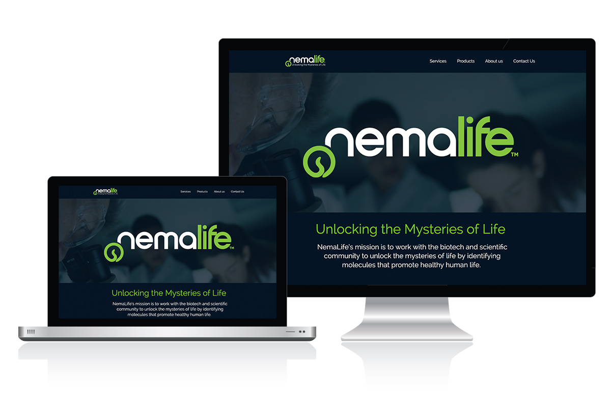 NemaLife Inc Website Design