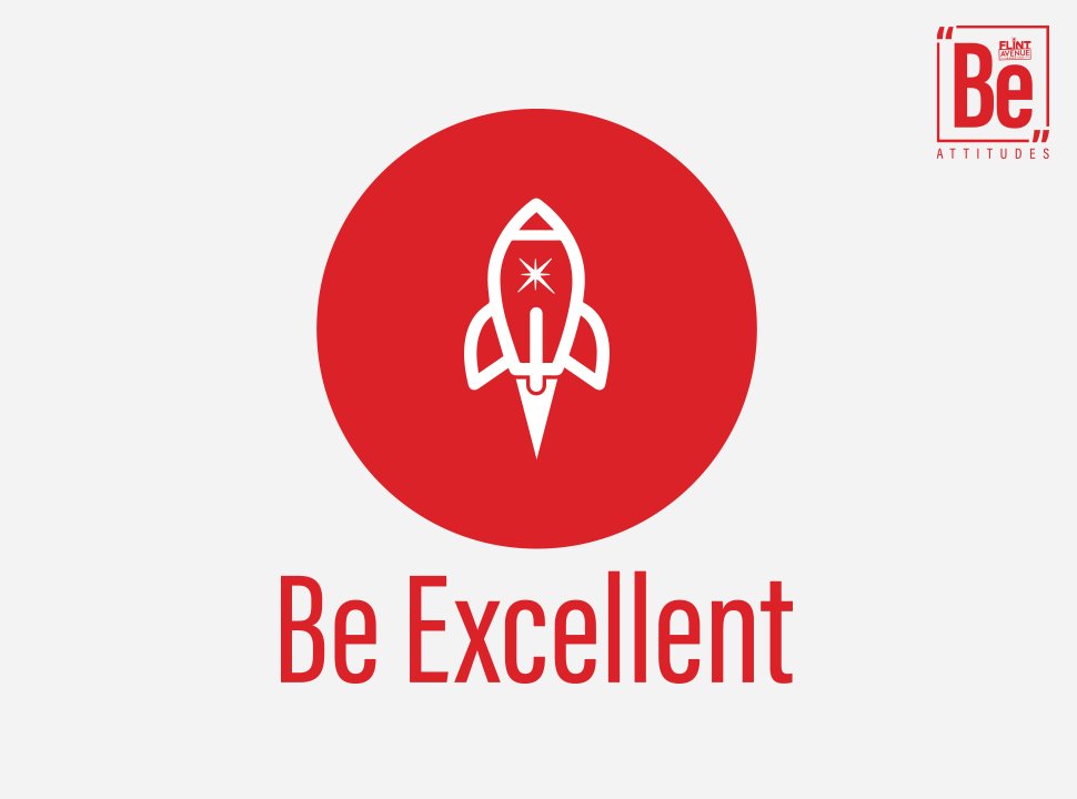 Be Attitudes Be Excellent Icon